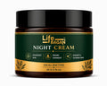 Life Bagan Night Cream for Face | Overnight Moisturizing & Nourishing Face Cream | Lightweight Night Care Formula for Soft & Healthy-Looking Skin | Suitable for All Skin Types | 50g